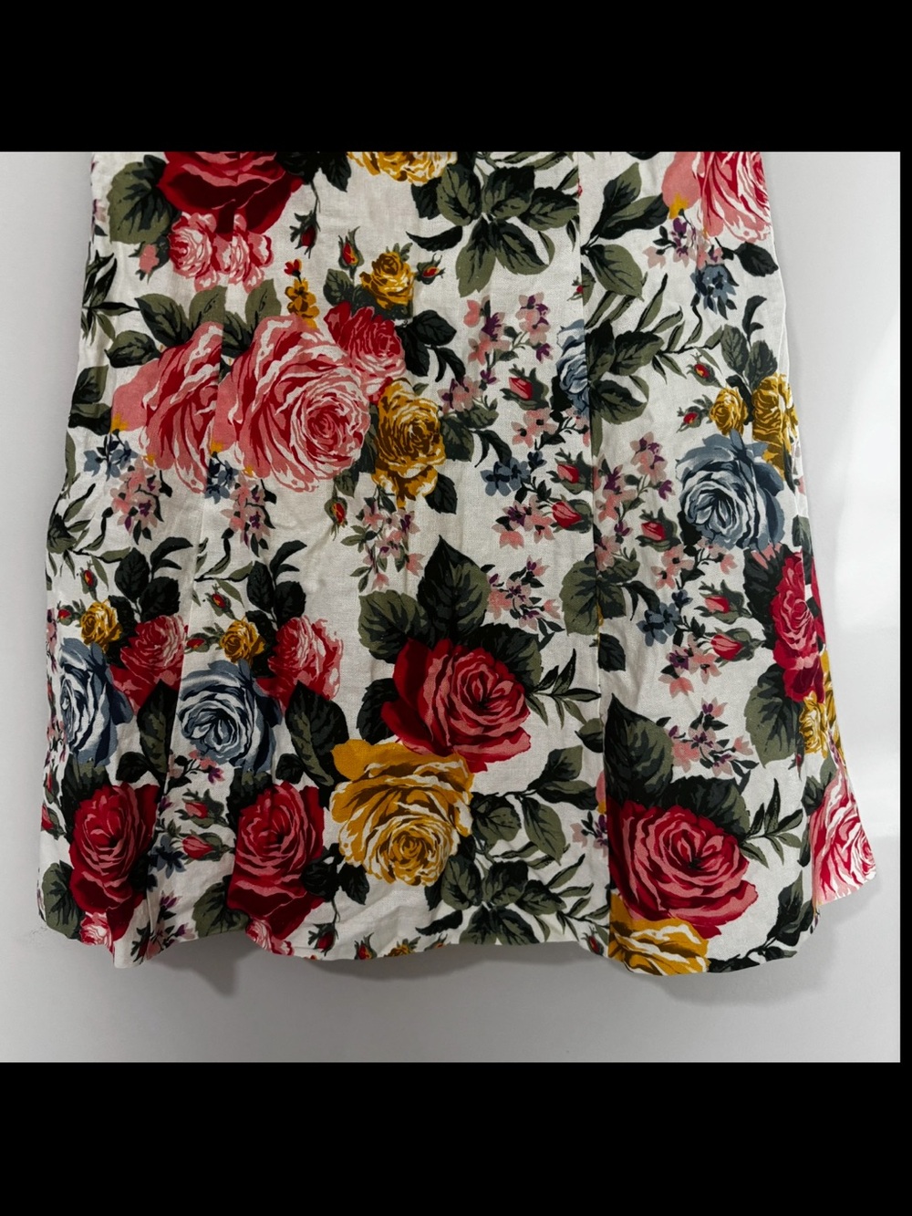 WAYF Rosemary Floral Linen Blend Minidress Size M - Picture 3 of 6